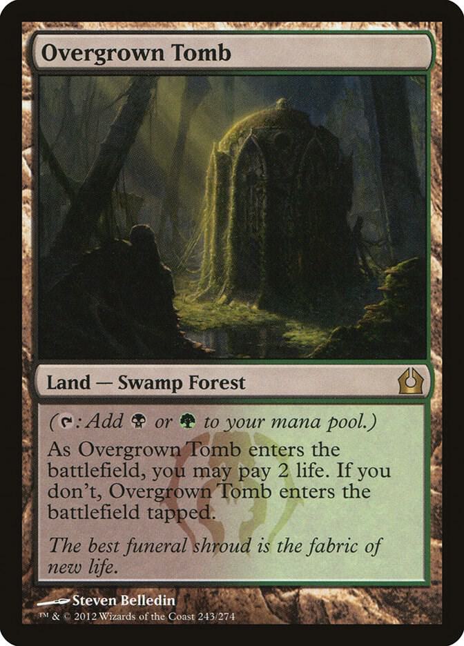 Overgrown Tomb - Return to Ravnica #243