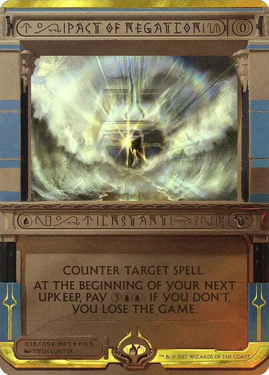 Pact of Negation - Amonkhet Masterpiece Series #016 FOIL
