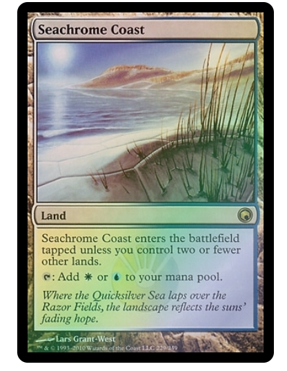 Seachrome Coast - Scars of Mirrodin #229 FOIL