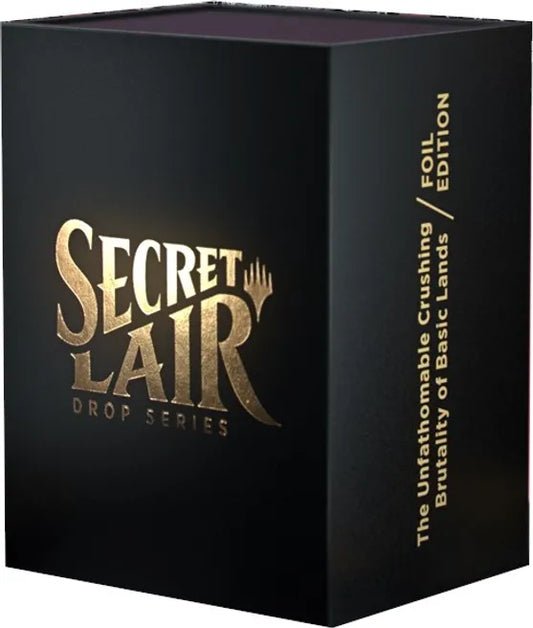 Secret Lair Drop: The Unfathomable Crushing Brutality of Basic Lands - Foil - Secret Lair Drop Series (SLD)