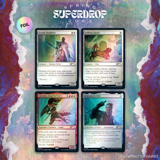 Secret Lair Artist Series Randy Vargas Traditional Foil Edition