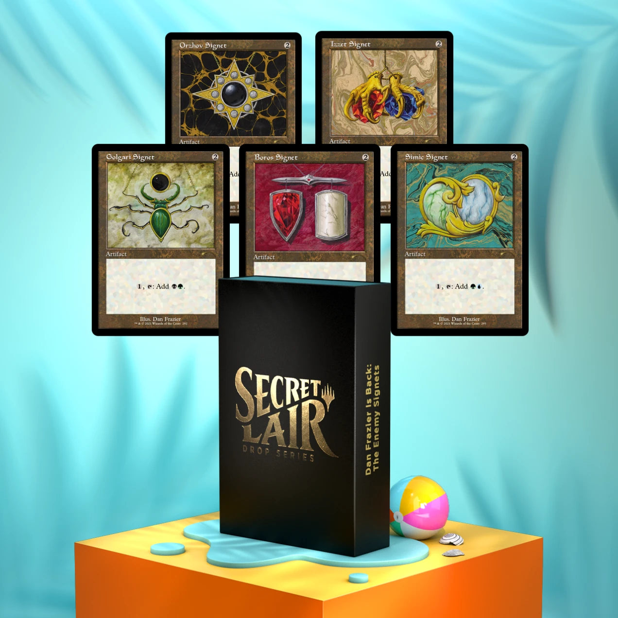 Secret Lair Dan Frazier is Back The Enemy Signets