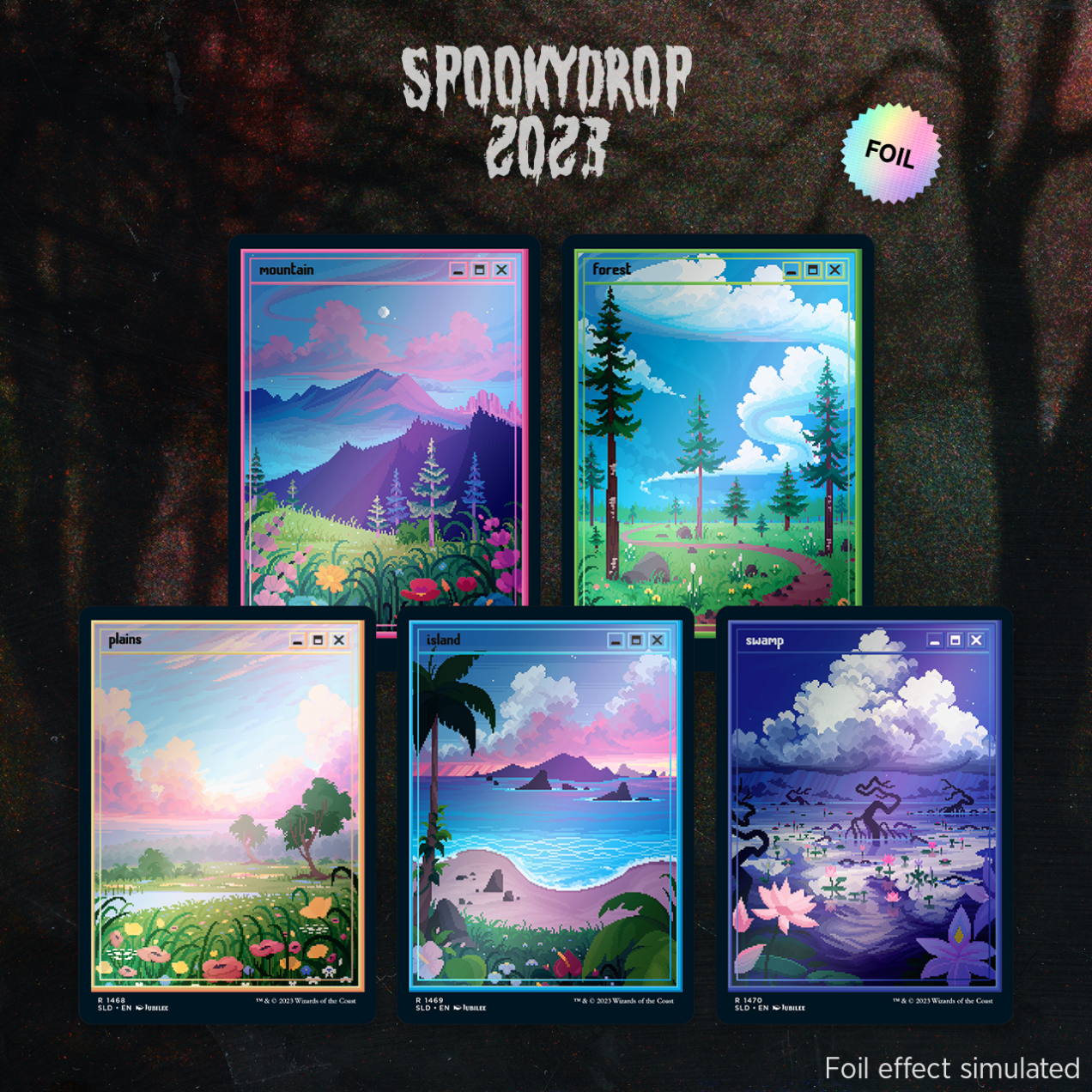 Secret Lair Drop PixelLands_v02.jpg TRADITIONAL FOIL EDITION