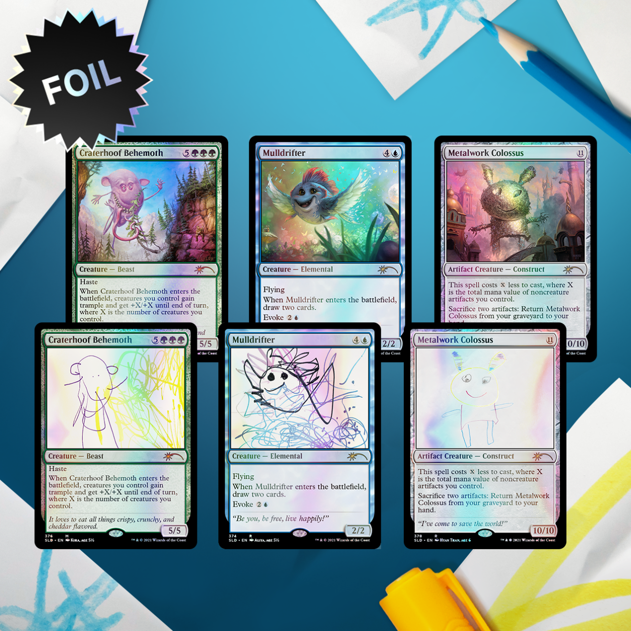 Secret Lair Extra Life 2021 FOIL EDITION – Making Mythic Secret Lair Extra Life 2021 FOIL EDITION – Making Mythic
