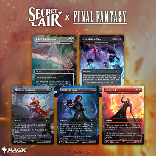 Secret Lair Final Fantasy Game Over