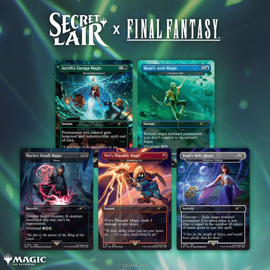 Secret Lair Final Fantasy Grimoire