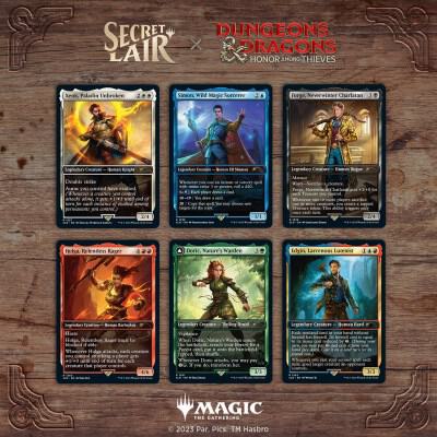 Secret Lair x Dungeons & Dragons Honor Among Thieves NON FOIL EDITION
