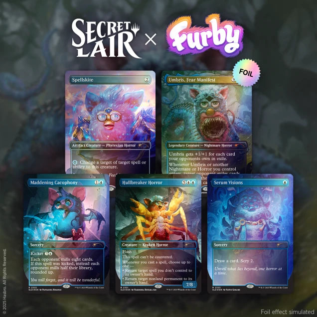 Secret Lair Furby The Oddbodies FOIL EDITION