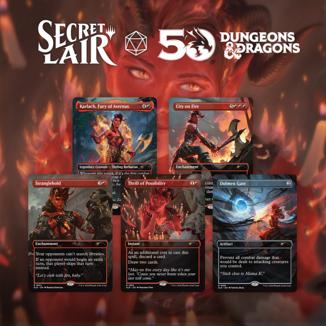 Secret Lair Karlach's Rage NON FOIL