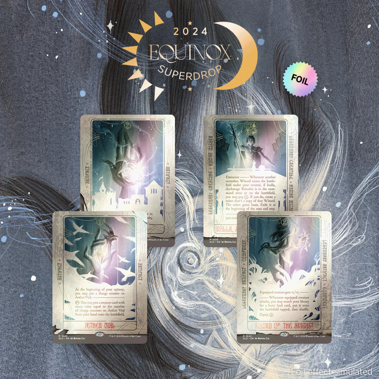 Secret Lair Rovina Cai RAINBOW FOIL EDITION