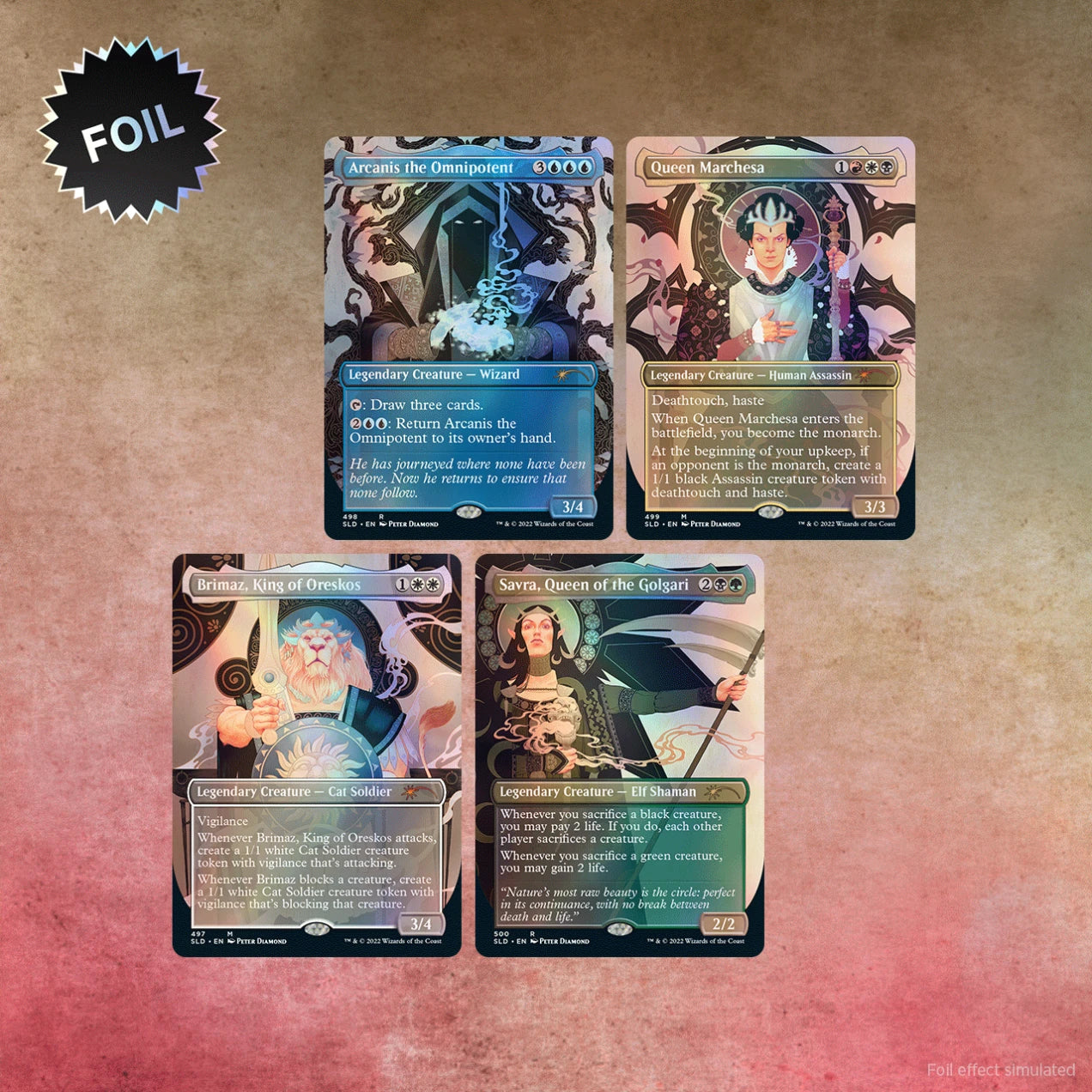 Secret Lair Rule the Room TRADITIONAL FOIL EDITION