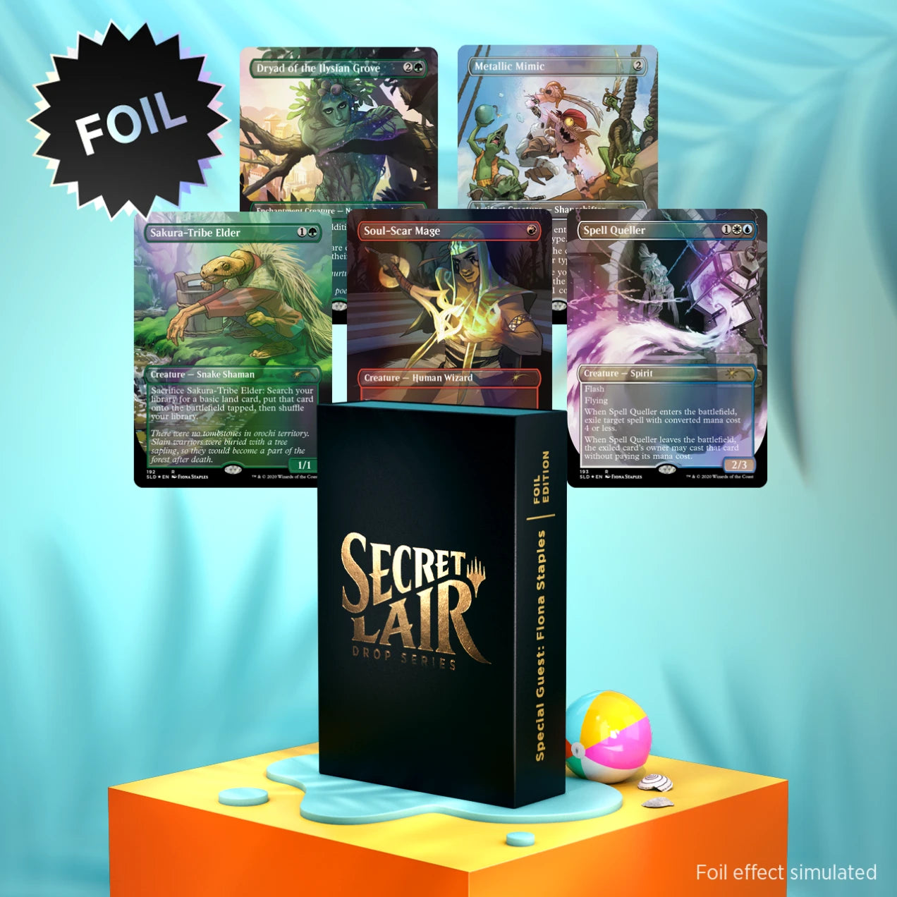 Secret Lair Special Guest Fiona Staples TRADITIONAL FOIL EDITION