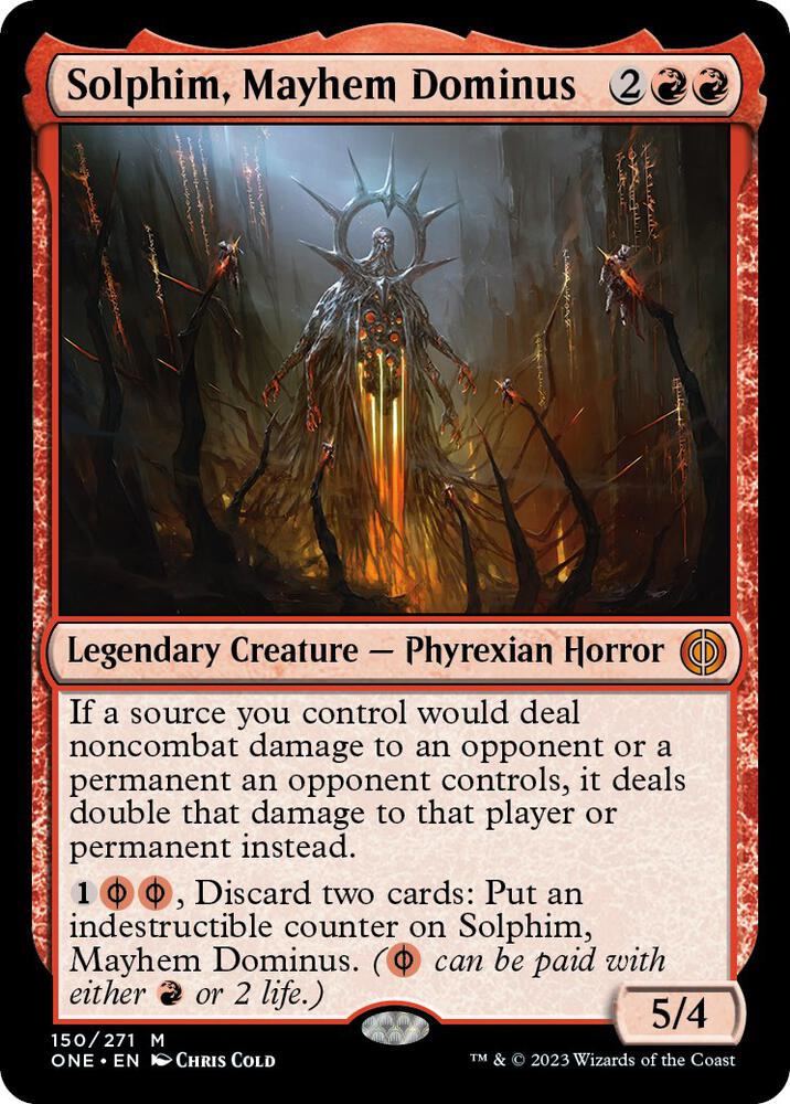 Solphim, Mayhem Dominus - Phyrexia All Will Be One #150