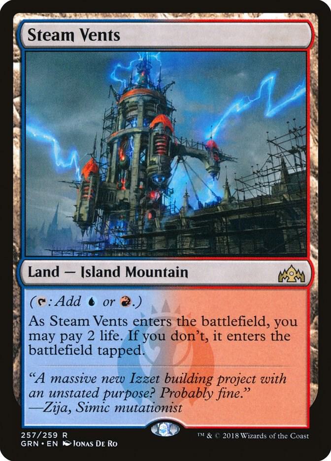 Steam Vents - Guilds of Ravnica #257