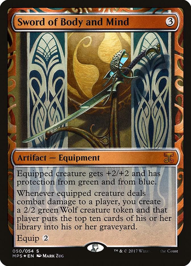 Sword of Body and Mind - Kaladesh Masterpiece Series Invention FOIL #050