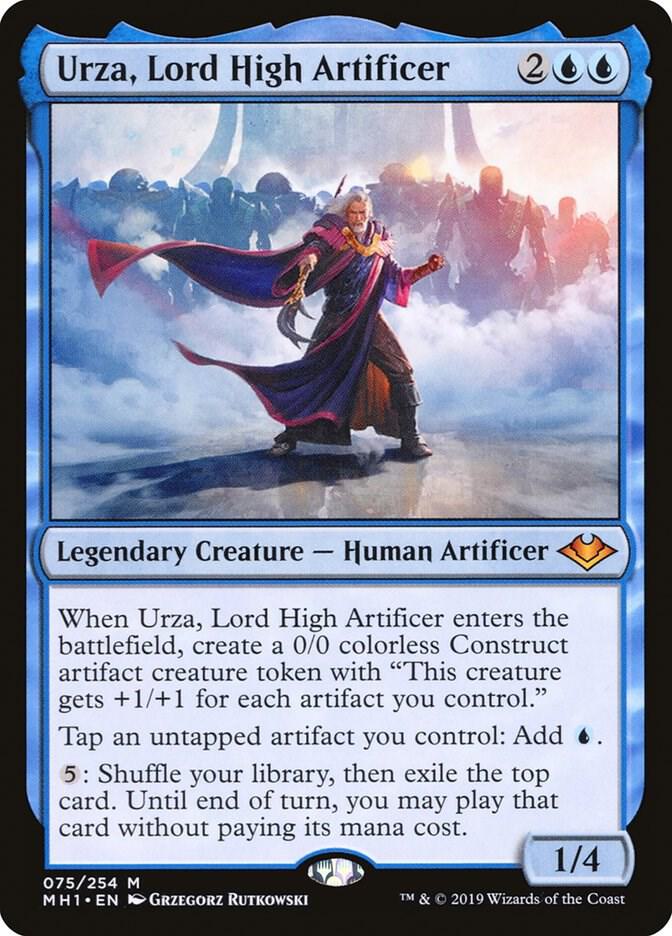 Urza, Lord High Artificer - Modern Horizons #075