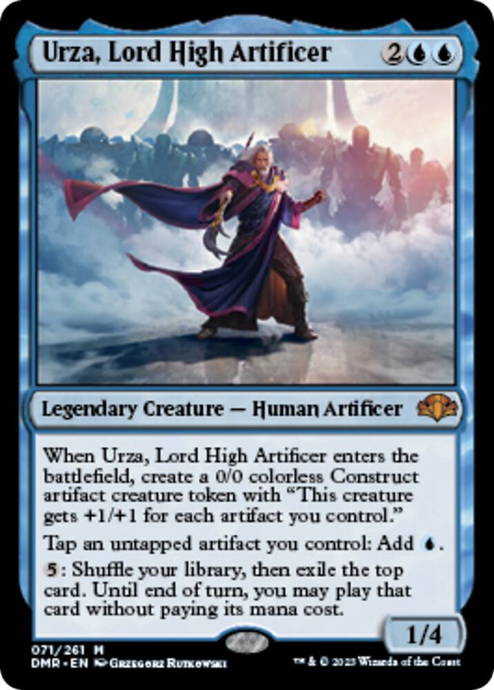 Urza, Lord High Artificer - Dominaria Remastered #071
