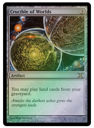 Crucible of Worlds - Tenth Edition FOIL #319