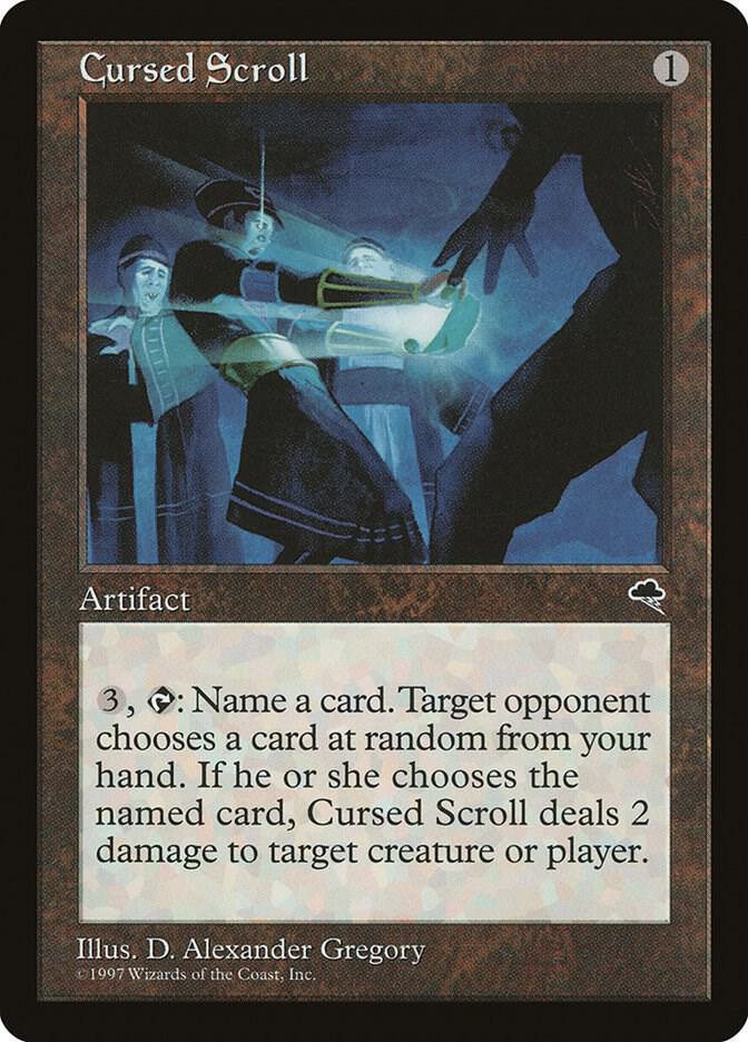 Cursed Scroll - Tempest (MP condition)