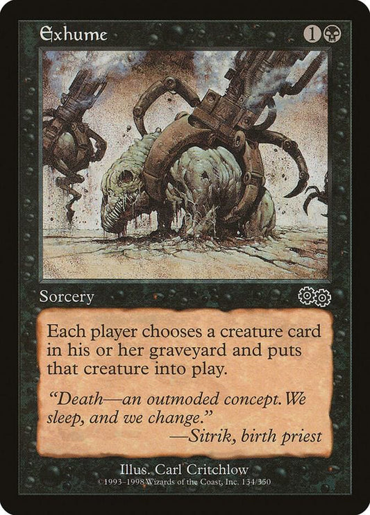 Exhume - Urza’s Saga