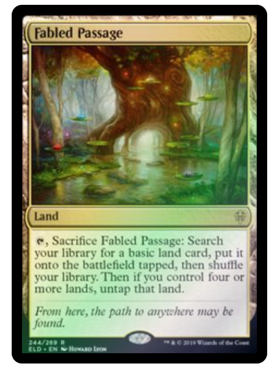 Fabled Passage - Throne of Eldraine FOIL #244