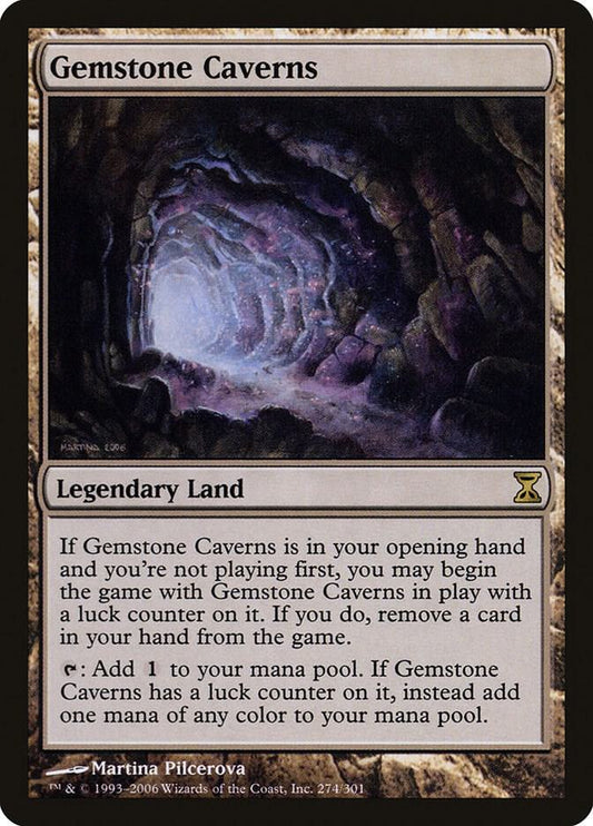 Gemstone Caverns - Time Spiral #274