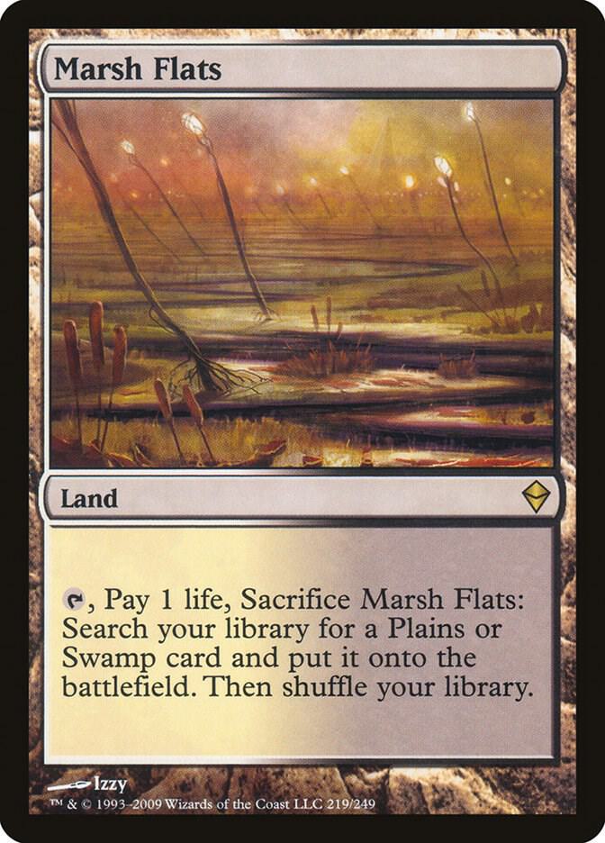 Marsh Flats - Zendikar #219