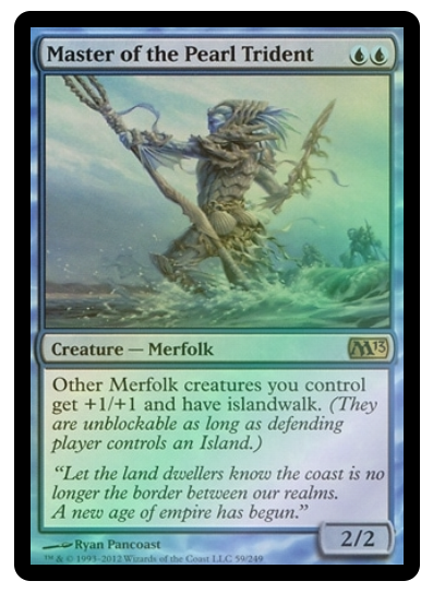 Master of the Pearl Trident - Magic 2013 FOIL #059