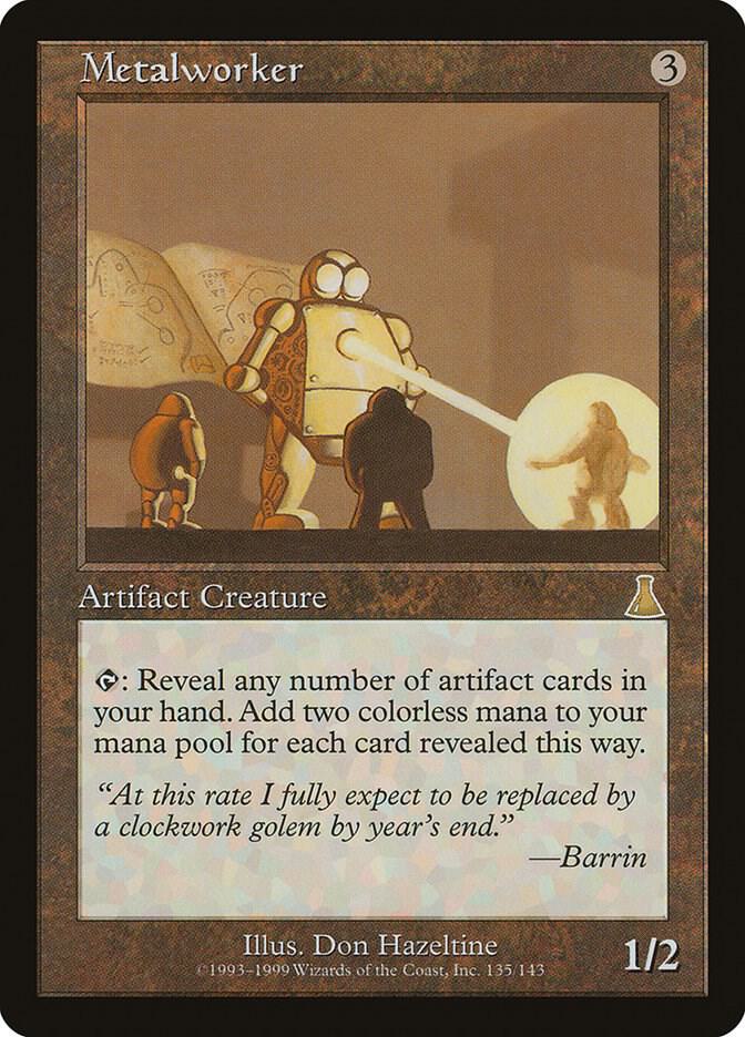 Metalworker - Urza's Destiny (MP condition)