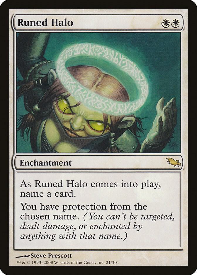 Runed Halo - Shadowmoor #021