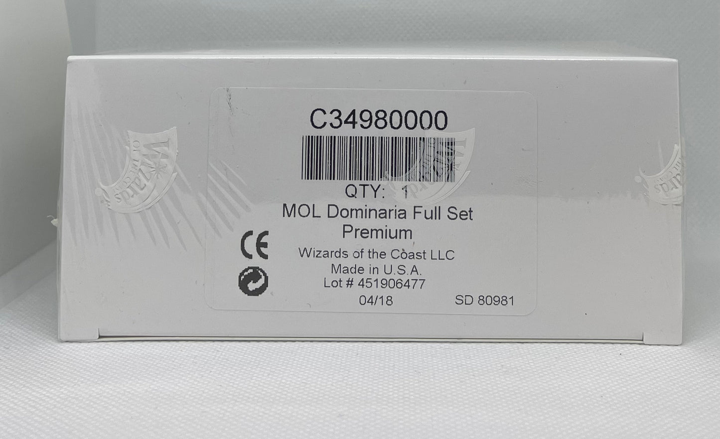 Dominaria Factory Sealed Complete Set PREMIUM