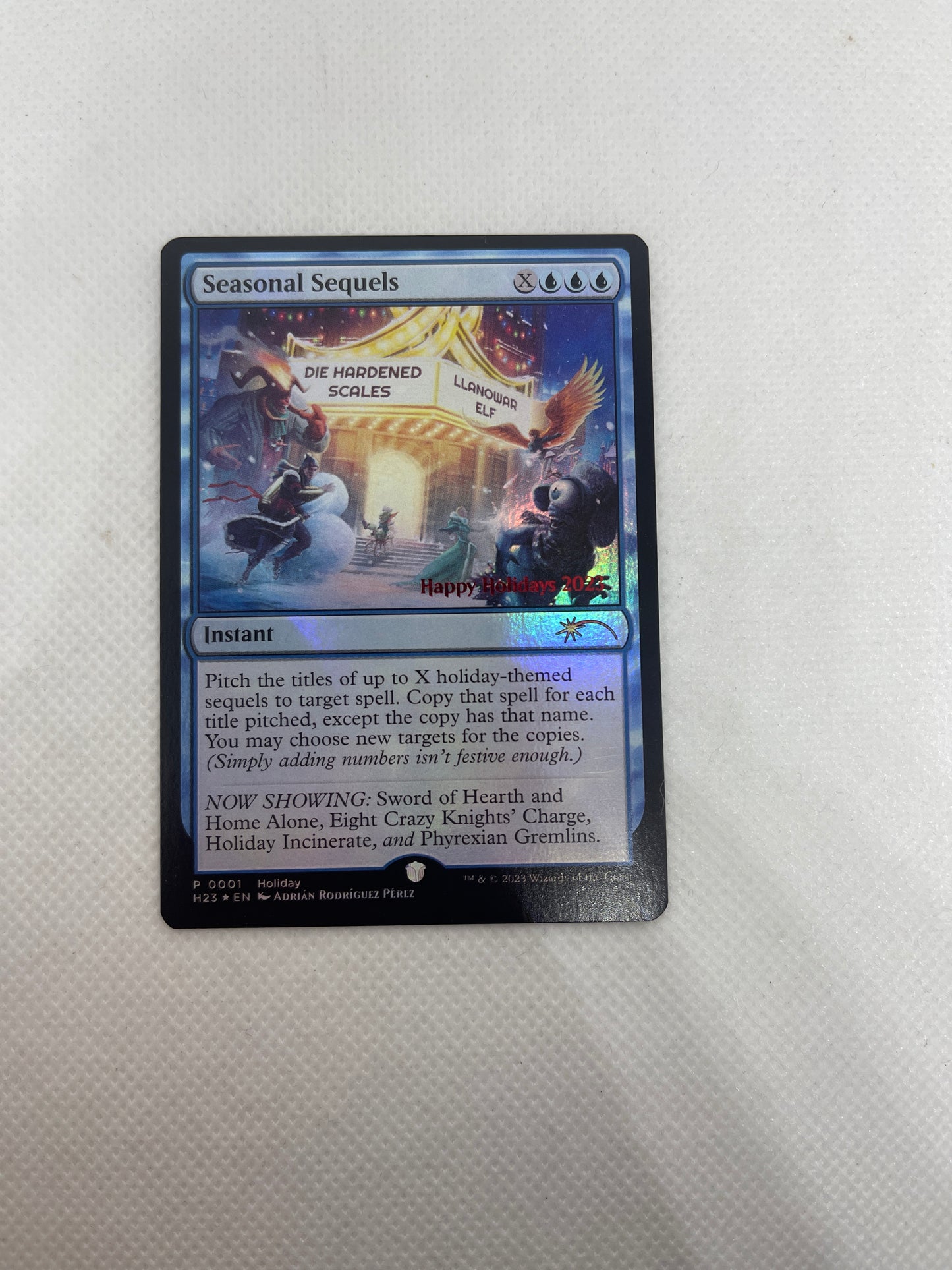 Seasonal Sequels - Holiday Promo 2023 #0001 FOIL