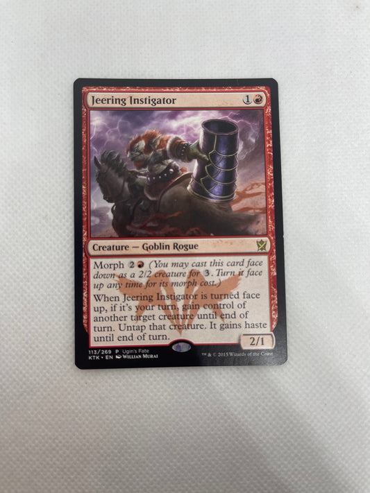Jeering Instigator - Ugin's Fate Promo #113