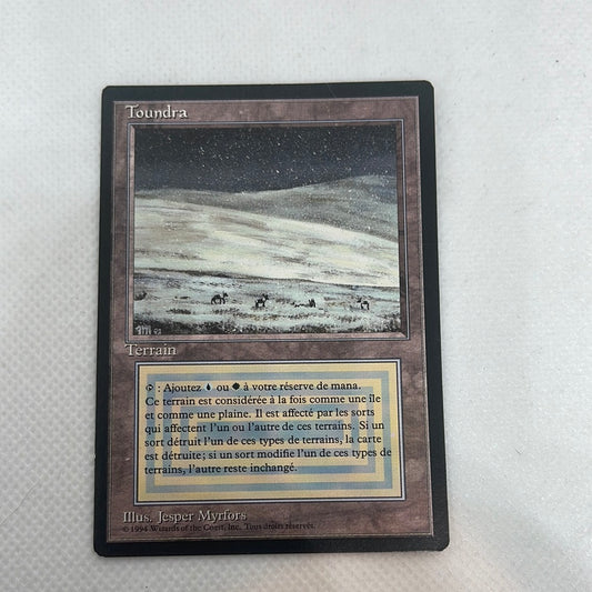 Tundra - Foreign Black Bordered FRENCH