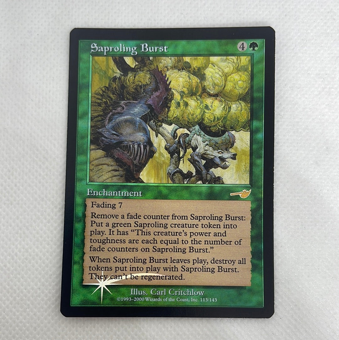 Saproling Burst - Nemesis Foil