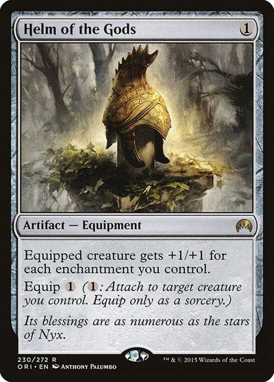 Helm of the Gods - Magic Origins - 230 - FOIL