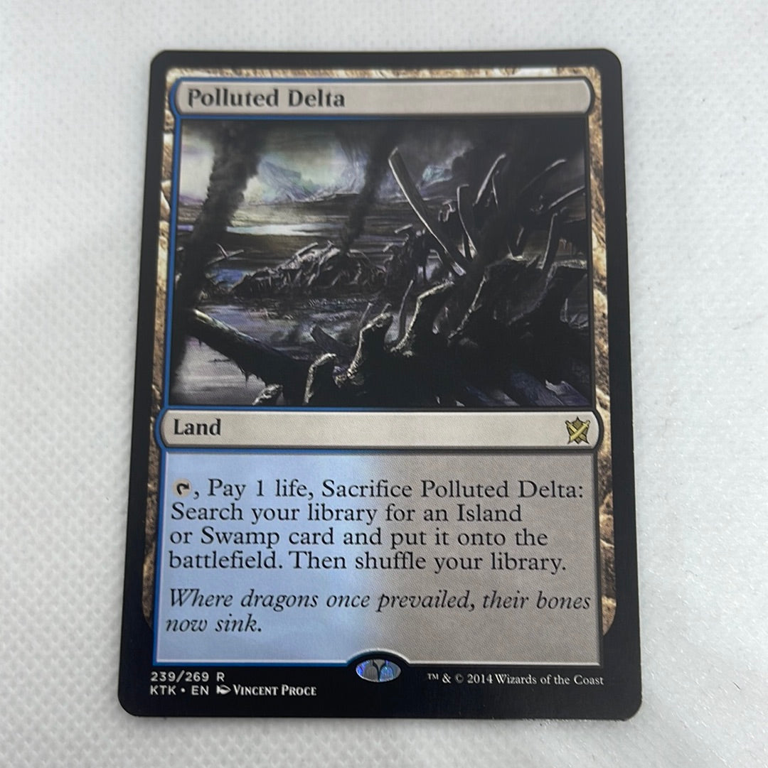 Polluted Delta - Khans of Tarkir #239 – Making Mythic