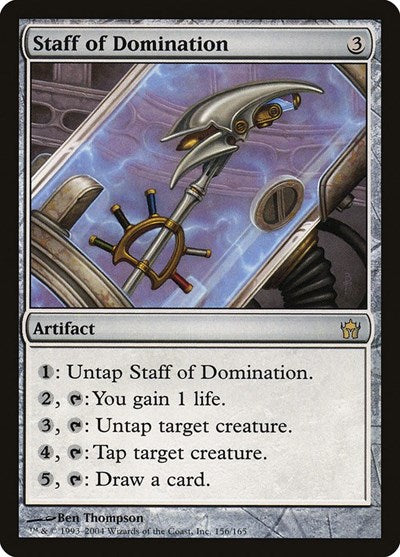 Staff of Domination - Fifth Dawn - 156 - FOIL