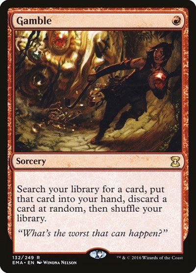 Gamble - Eternal Masters - 132 - FOIL