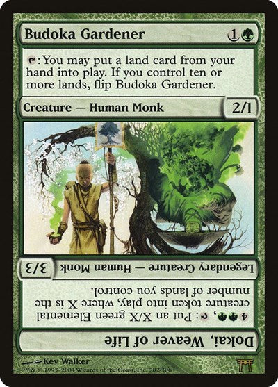 Budoka Gardener // Dokai, Weaver of Life - Champions of Kamigawa - 202 - FOIL