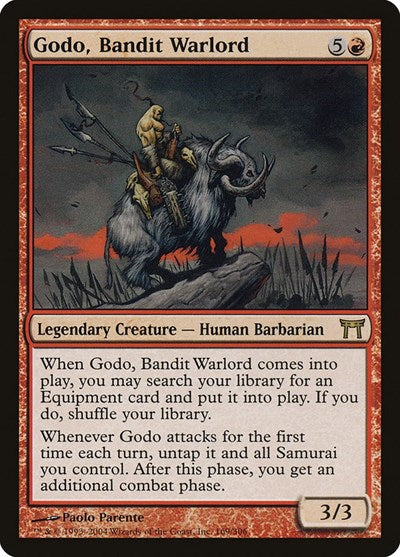 Godo, Bandit Warlord - Champions of Kamigawa - 169 - FOIL