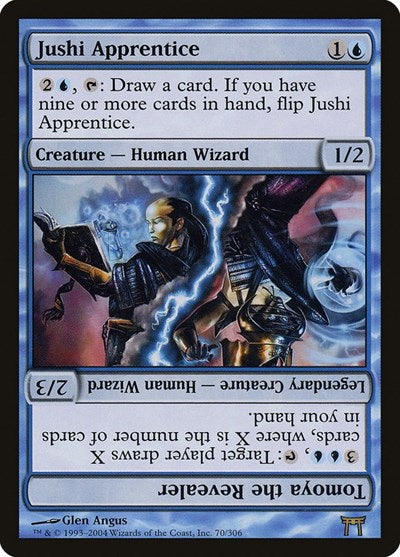 Jushi Apprentice // Tomoya the Revealer - Champions of Kamigawa - 70 - FOIL