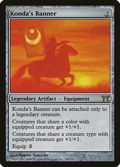 Konda's Banner - Champions of Kamigawa - 259 - FOIL