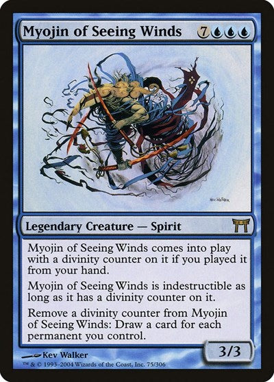 Myojin of Seeing Winds - Champions of Kamigawa - 75 - FOIL