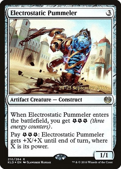 Electrostatic Pummeler - Prerelease Cards - 210 - FOIL