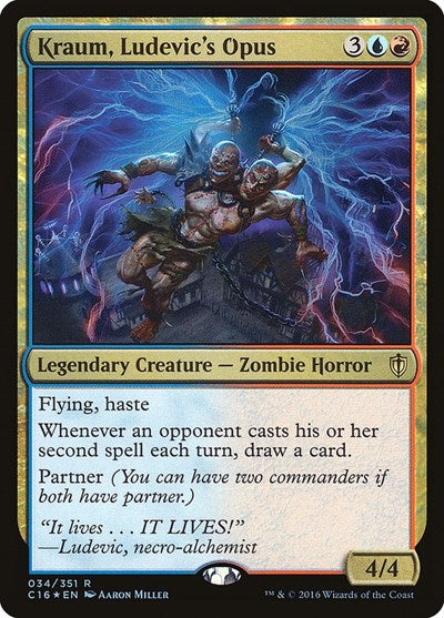Kraum, Ludevic's Opus - Commander 2016 - 34 - FOIL