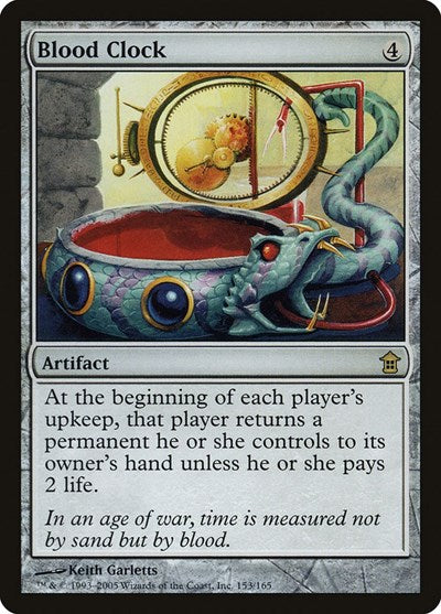 Blood Clock - Saviors of Kamigawa - 153 - FOIL