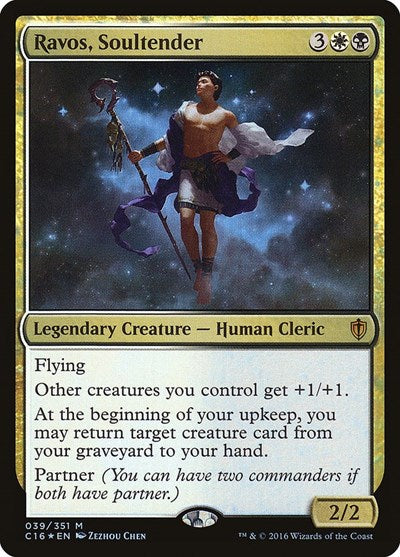 Ravos, Soultender - Commander 2016 - 39 - FOIL