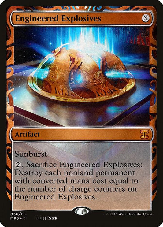 Engineered Explosives - Masterpiece Series: Kaladesh Inventions - 36 - FOIL