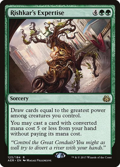 Rishkar's Expertise - Aether Revolt - 123 - FOIL